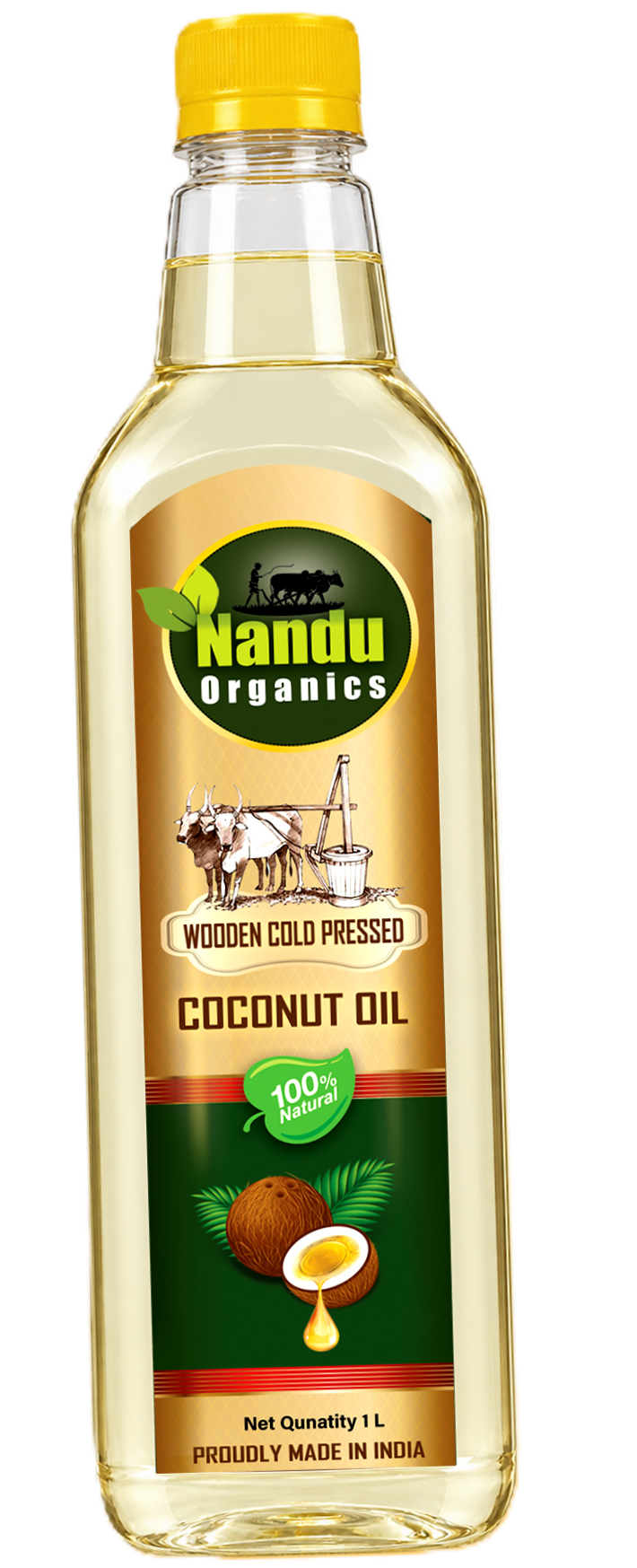 Nandu Organics Cold Pressed Coconut Oil